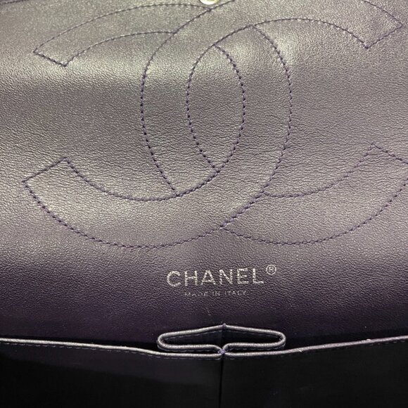 Chanel 2.55 226 Reissue Deep Purple Leather Flap Bag Gunmetal Hardware (121172) - Picture 11 of 14